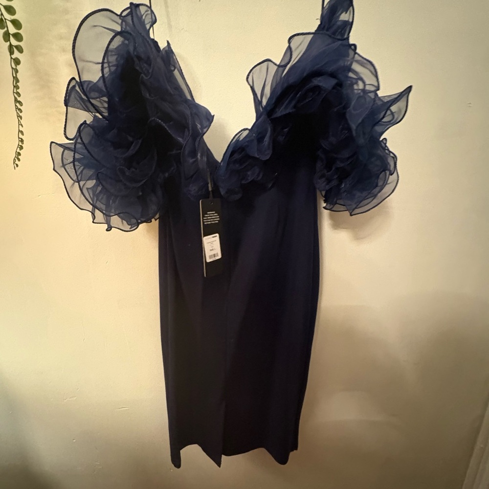 Fashion Nova Black Sequin Dress